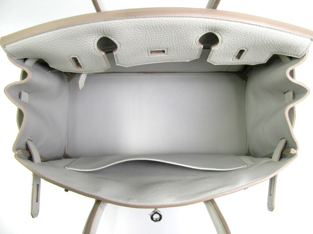 エルメス バーキン30 グレーパール